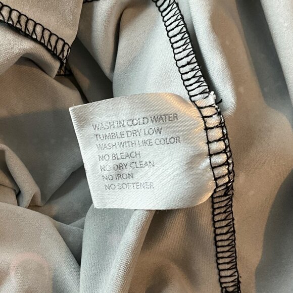 Rhoback The Space Performance Polo Shirt Black Short Sleeve Size Medium M Golf - Picture 6 of 7